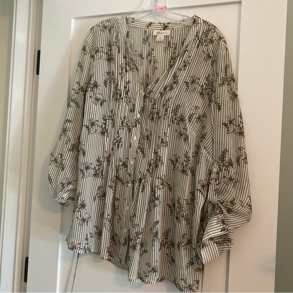 [#07] Long Sleeve Blouse